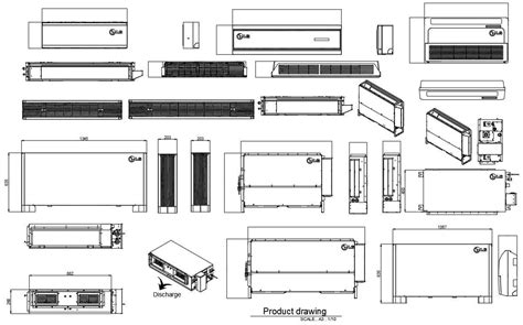 Dwg Cad Air Conditioning Ac Block Drawing Download The Autocad 2d Dwg File Cadbull