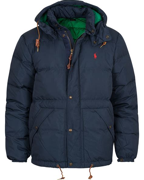 Polo Ralph Lauren Elmwood Down Jacket Portland Navy Herr Care Of Carl