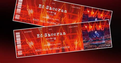 Ed Sheeran Live In Kl Ticket Giveaway 2024