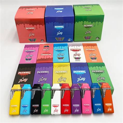 Rechargeable Vape E Cigarettes Packwoods X Runtz Vape Kit Packwoods