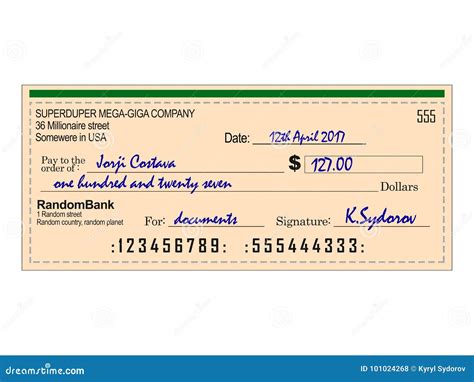 Como Se Llena Un Cheque Ejemplos Para Llenar Un Cheque Mas Facil Images