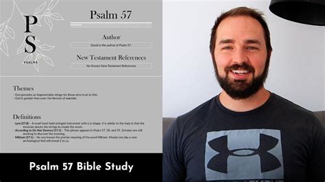 Psalm 57 Summary 5 Minute Bible Study Youtube