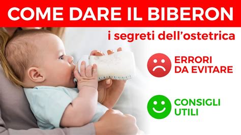 Come Dare Il Latte Con Il Biberon Al Neonato Consigli Dell Ostetrica