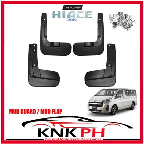 Toyota Hiace 2019 Mud Guard Mud Flap Commuter Grandia GL Mudguard