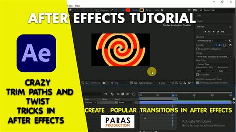 Crazy Trim Paths And Twist Tricks In After Effects Create Popular