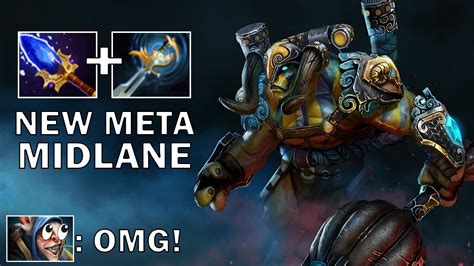 New Meta Elder Titan Mega Counter Meepo Godadico Dota Youtube