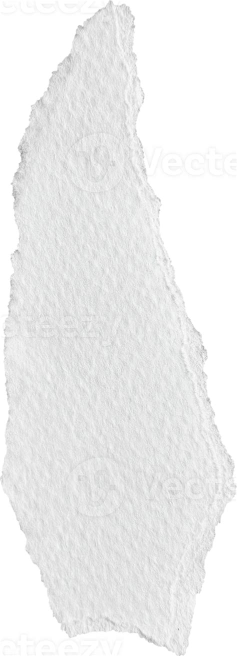 White Torn Paper Textured Piece 45953731 Png