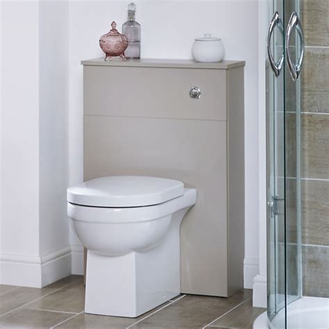 Utopia Qube 610mm Back To Wall Wc Unit With Cistern And Worktop