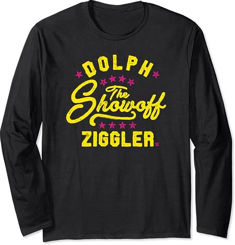 Wwe The Showoff Dolph Ziggler Fight Type Long Sleeve T Shirt