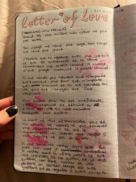 Journal Idea Write A Love Letter And Translate It Into A Different