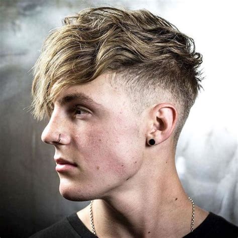 Corte De Cabelo Masculino Undercut Franja Longa