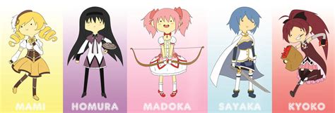 Magica Madoka Characters by LTDQTY on DeviantArt