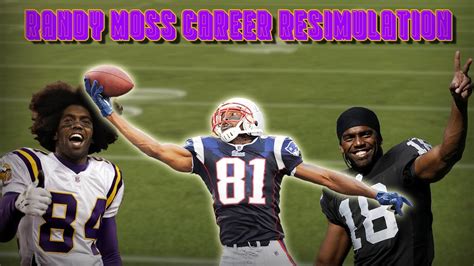 Randy Moss Career Resimulation L Madden NFL 24 YouTube