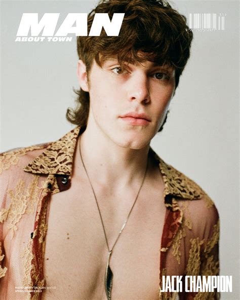 Jack Champion Covers Man About Town S Spring Summer 2023 Issue Man About Town