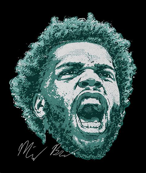 Miles Bridges Scream Digital Art By Kelvin Kent Pixels