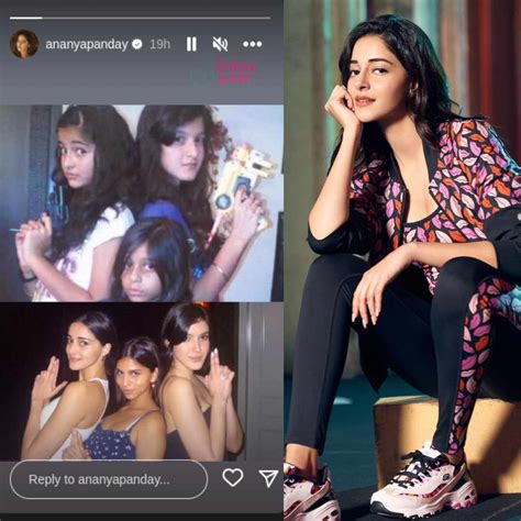 Ananya Pandey Shares Adorable Childhood & Recent Pictures With Best Friends