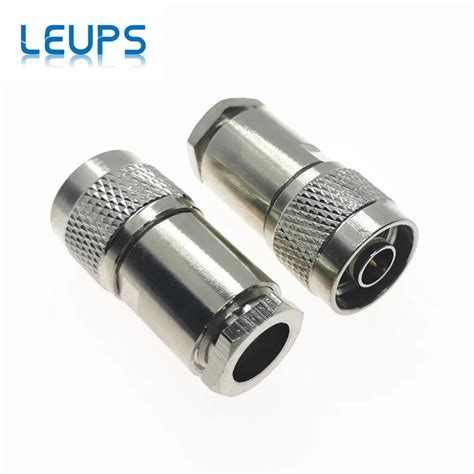 Pcs N Male Plug Rf Coaxial Connector Clamp Rg Lmr Rg Rg