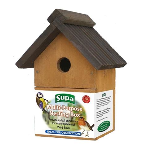 Supa Multi Purpose Wild Bird Nesting Box Feedem