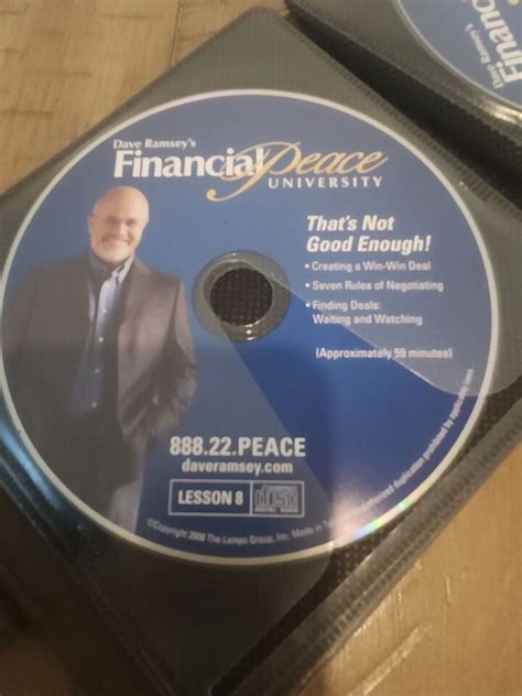 Dave Ramsey S Financial Peace University Cd Audio Set In Faux