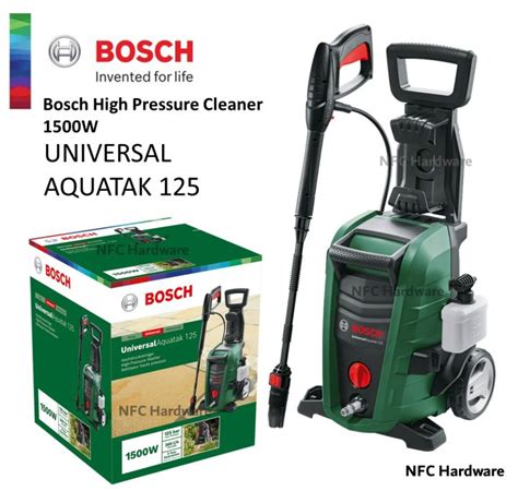 Bosch Universal Aquatak 125 High Pressure Cleaner 1500w 125 Bar Lazada