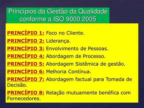 PPT Introdução à Gestão da Qualidade Aula 7 Padronização e