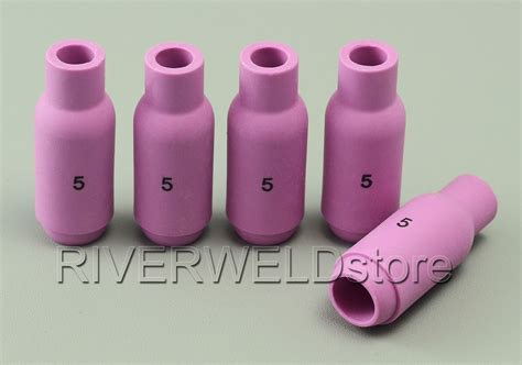 10N49 5 TIG Alumina Cermic Cup Nozzle TIG Torch DB PTA WP17 18 26