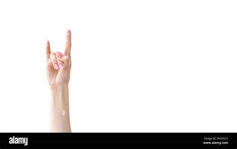 Heavy Metal Devil Horns Hand Cut Out Stock Images And Pictures Alamy