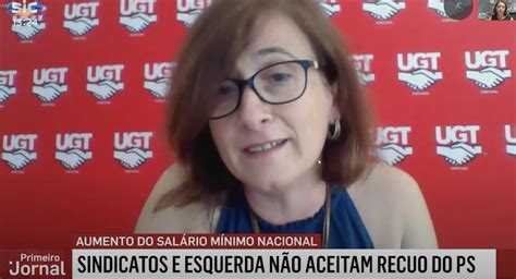 UGT UGT insiste num compromisso para aumento do salário mínimo