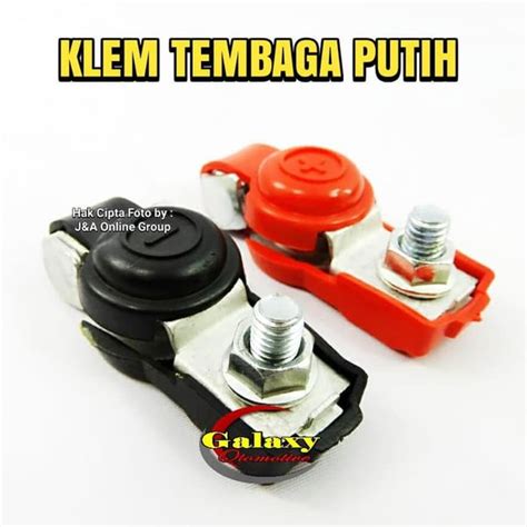 Jual Klem Accu Kepala Aki Tembaga Putih Ukuran Kecil Di Lapak Hoky