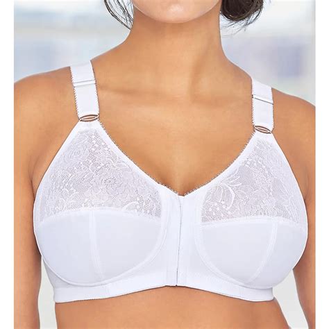 Glamorise 1202 Posture Back Support Front Close Bra