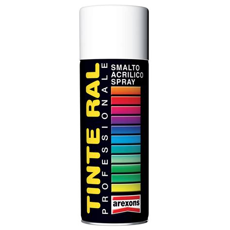 Smalto Spray Tinte RAL Arexons