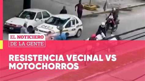 Vecinos Atraparon A Dos Motochorros Y Casi Los Linchan Elnotidelagente