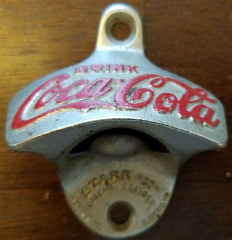 Vintage Coca Cola Starr X Wall Mount Bottle Opener W Germany