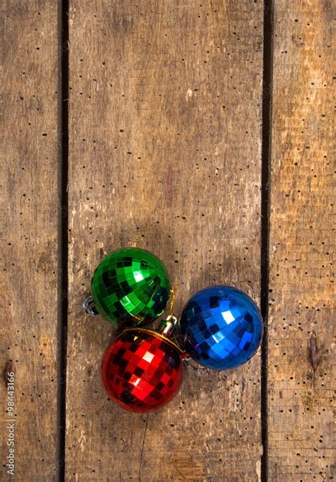 christmas balls closeup Stock Photo | Adobe Stock