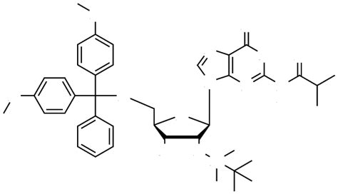 DMT 2 O TBDMS Ur 5 O 4 4 Dimethoxytrityl 2 O T Butyl