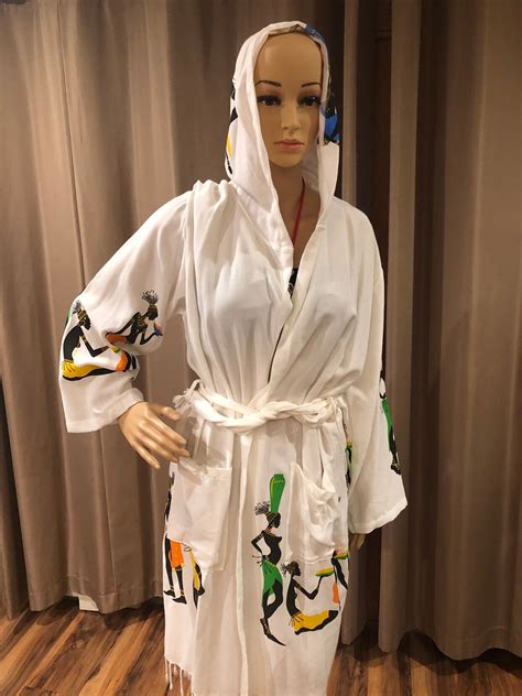 Turkish Cotton Bath And Beach Robe Etsy Uk