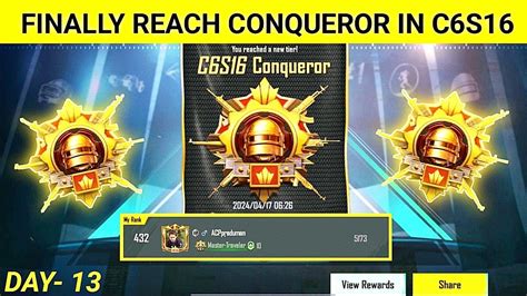 Finally Reach Conqueror In Bgmi Duo Conqueror Rank Push Tips