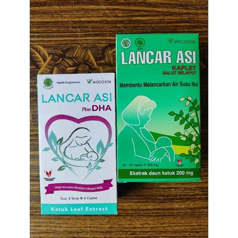 Jual Lancar Asi Mecosin Tablet Lancar Asi Mecosin Plus Dha