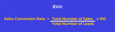 The Ultimate Guide To Sales Conversion Rates Goodmeetings