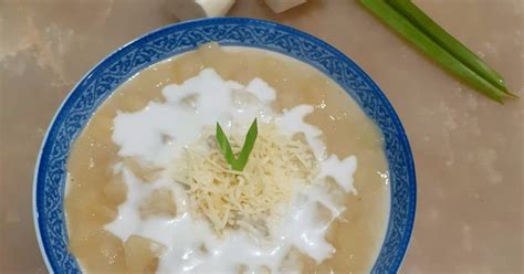 Resep Bubur Singkong Thailand Oleh Martha Saragih Naibaho Cookpad