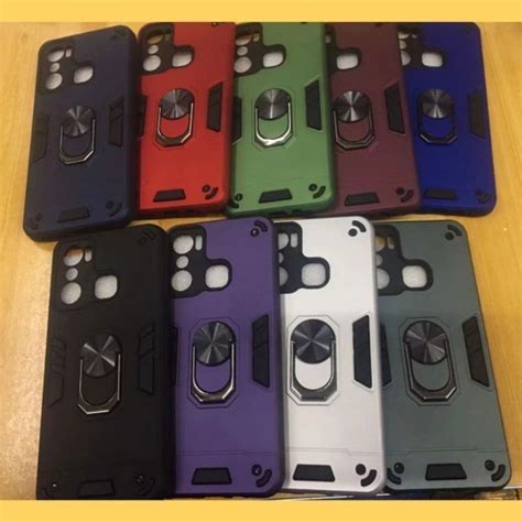 King Armor Case With Stand Infinix Smart8 Smart9 Hot40i Hot40 Hot40pro Smart 8 Hot 40i 40 40pro