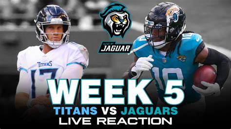 Tennessee Titans Vs Jacksonville Jaguars Live Stream Play By Play