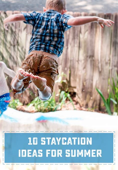 10 Great Staycation Ideas For Summer Sweet Anne Designs