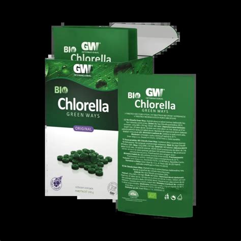 BIO Chlorella Green Ways tablety Naturopatická poradňa Bratislava