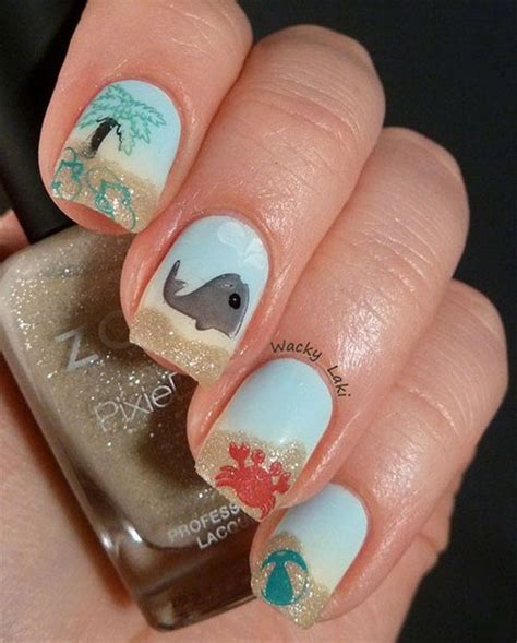 Beach Themed Nail Art Designs Noted List Beach Nail Art Designs