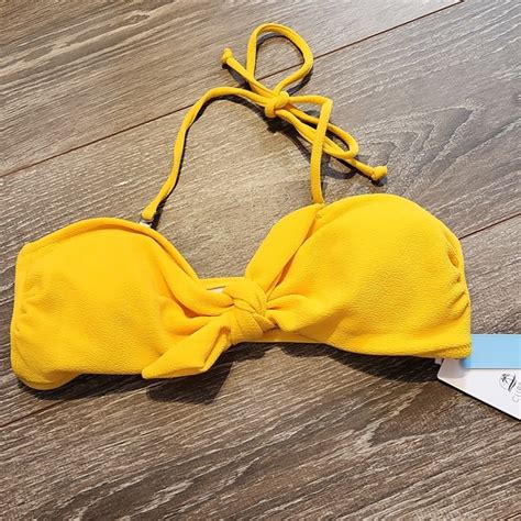 Cupshe Swim Yellow And Black Bikini Poshmark