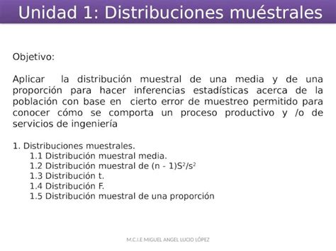 Pptx Unidad Estad Inferencial Dokumen Tips