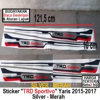 Jual Produk Sticker Body Yaris Trd Termurah Dan Terlengkap Juni 2023