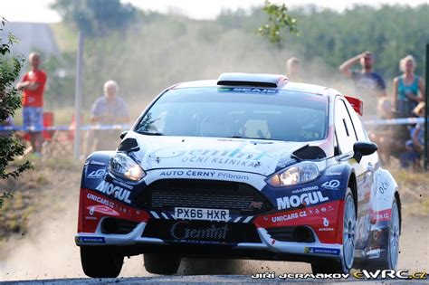 Ern Jan Ernohorsk Petr Jun Ford Fiesta R Barum Czech Rally