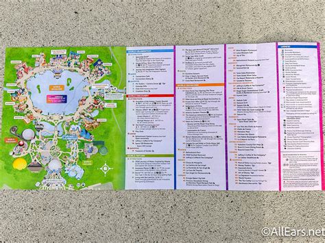 wdw 2023 epcot park map new transformation world celebration opening ...